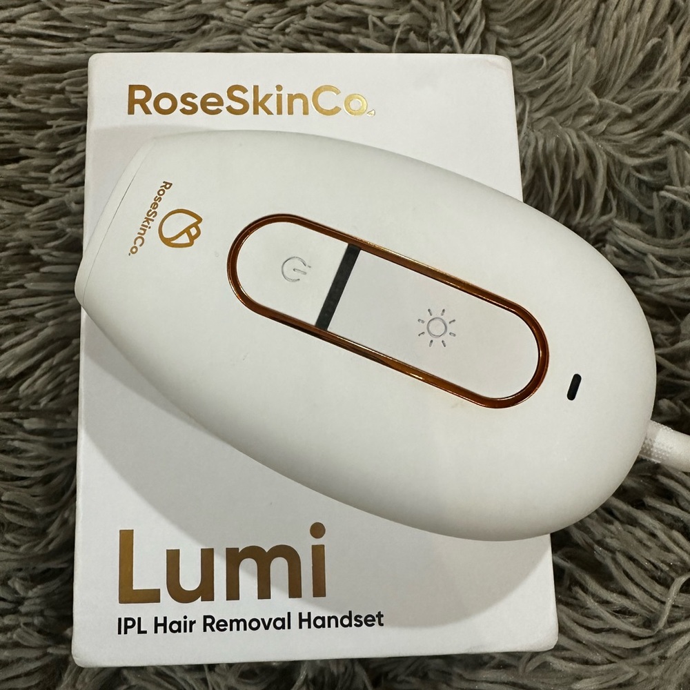 IPL Hair Removal Handset Lumi Rose Skin